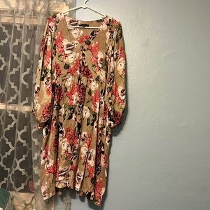 Suzanne betro long sleeve dress